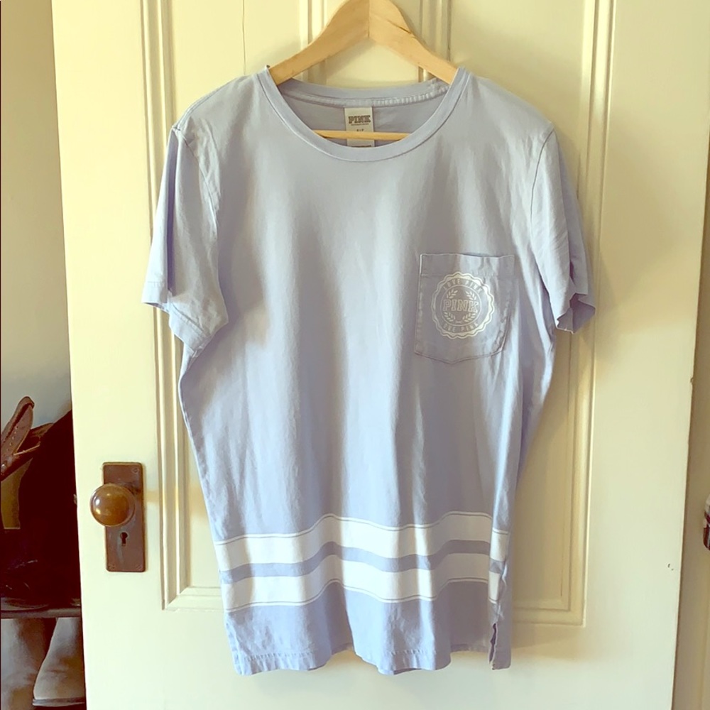 Light blue lounge shirt